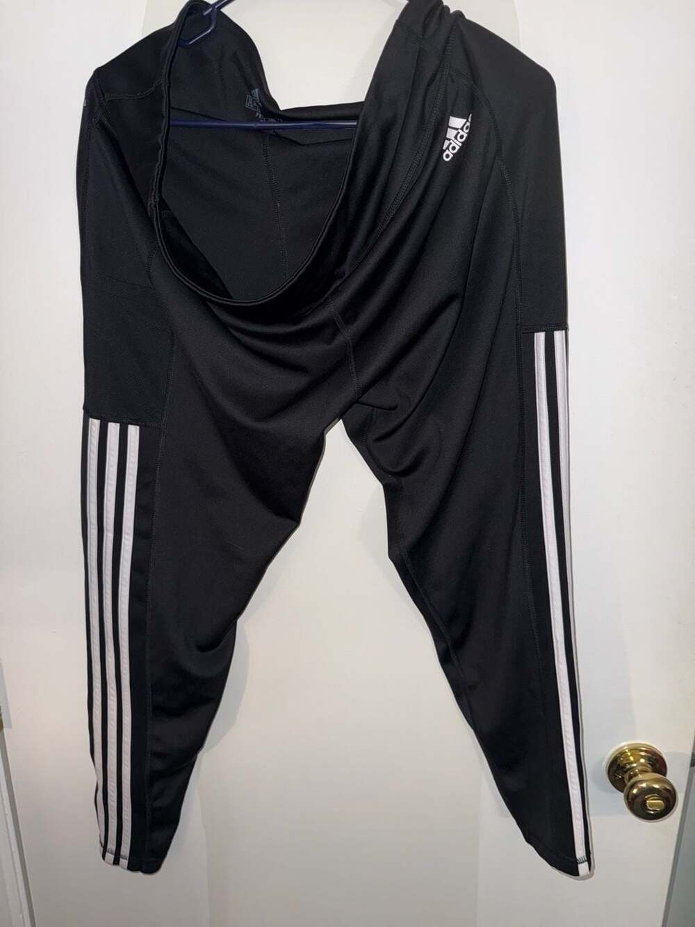 Adidas Primegreen AEROREADY 3-Stripes Training Leggings Black Women's 2XL